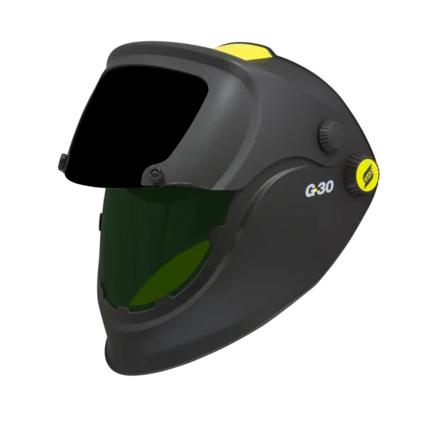 ESAB G30 Flip Welding & Grinding Helmet Shade 10 (10+3) Left Open