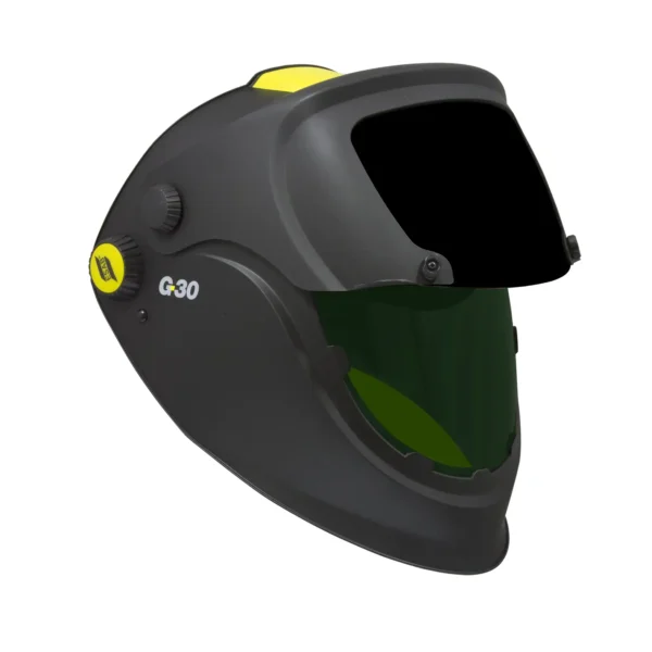 ESAB G30 Flip Welding & Grinding Helmet Shade 10 (10+3) Right Open