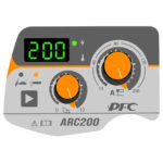 Jasic Arc 200 PFC Wide Voltage MMA Inverter Welder JA-200PFC Control Panel