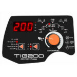 Jasic TIG 200 Pulse AC/DC Mini Digital Inverter Package 230V ZXJT-200DS Controls