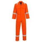 Portwest Bizweld Iona Flame Retardent Boiler Suit Coverall BIZ5 Orange