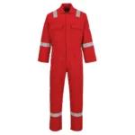 Portwest Bizweld Iona Flame Retardent Boiler Suit Coverall BIZ5 Red