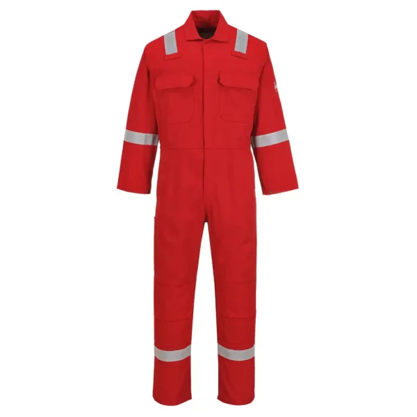Portwest Bizweld Iona Flame Retardent Boiler Suit Coverall BIZ5 Red