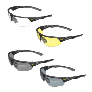 ESAB WeldOps XF-400 Safety Glasses - Amber, Clear, Grey, Silver Mirror