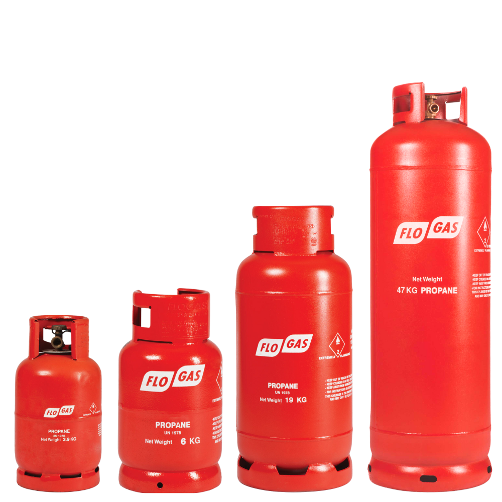 Propane gas bottle | 3.9kg | 6kg | 11kg |19kg | 47kg propane cylinders | Rent free gas