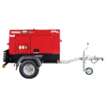 Shindaiwa ECO300 UK Diesel Welder Generator Side 1 Tow Trailer