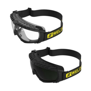ESAB WeldOps GS-300 Safety Goggles - Clear, Shade 5 Lens