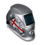 Parweld England Edition Auto-Darkening Welding & Grinding Helmet XR938H-ENG