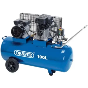 Draper 100L Belt-Driven Air Compressor
